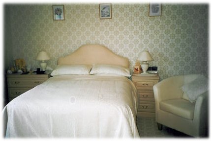 Double-bedded room...