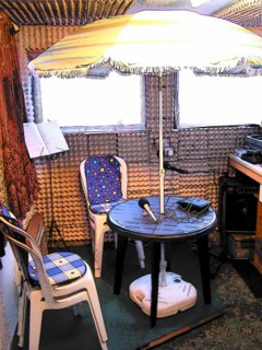 The "Acoustic Shed" Studio... in winter